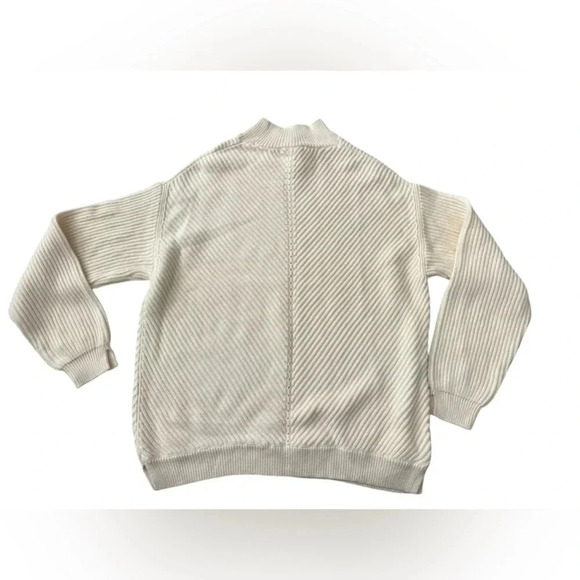 NWT Marine Layer Skylar Turtleneck Ivory Sweater - Picture 7 of 9